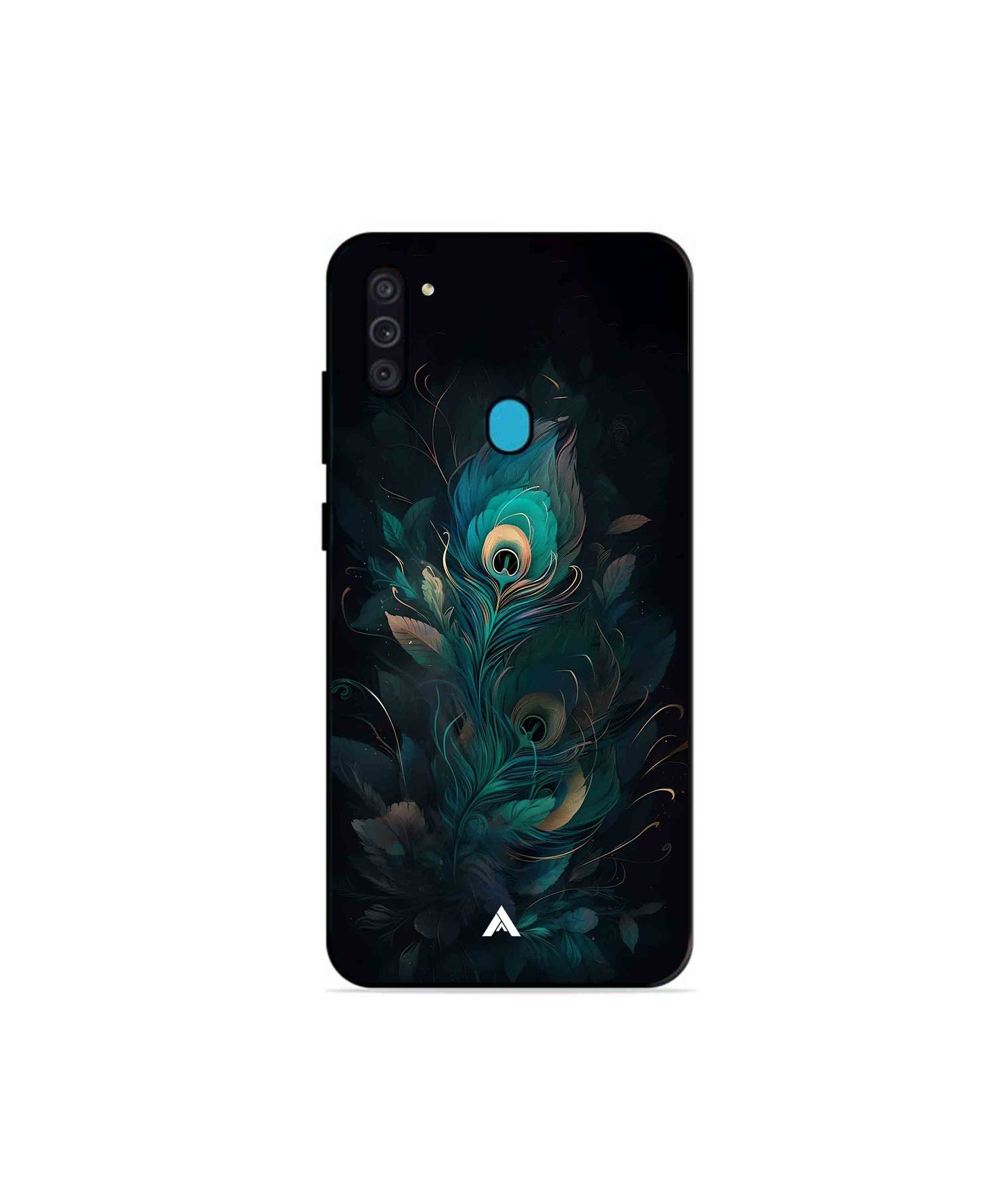 Krishna Mor Punkh Metal Back Cover Phone Case for Samsung Galaxy M11 