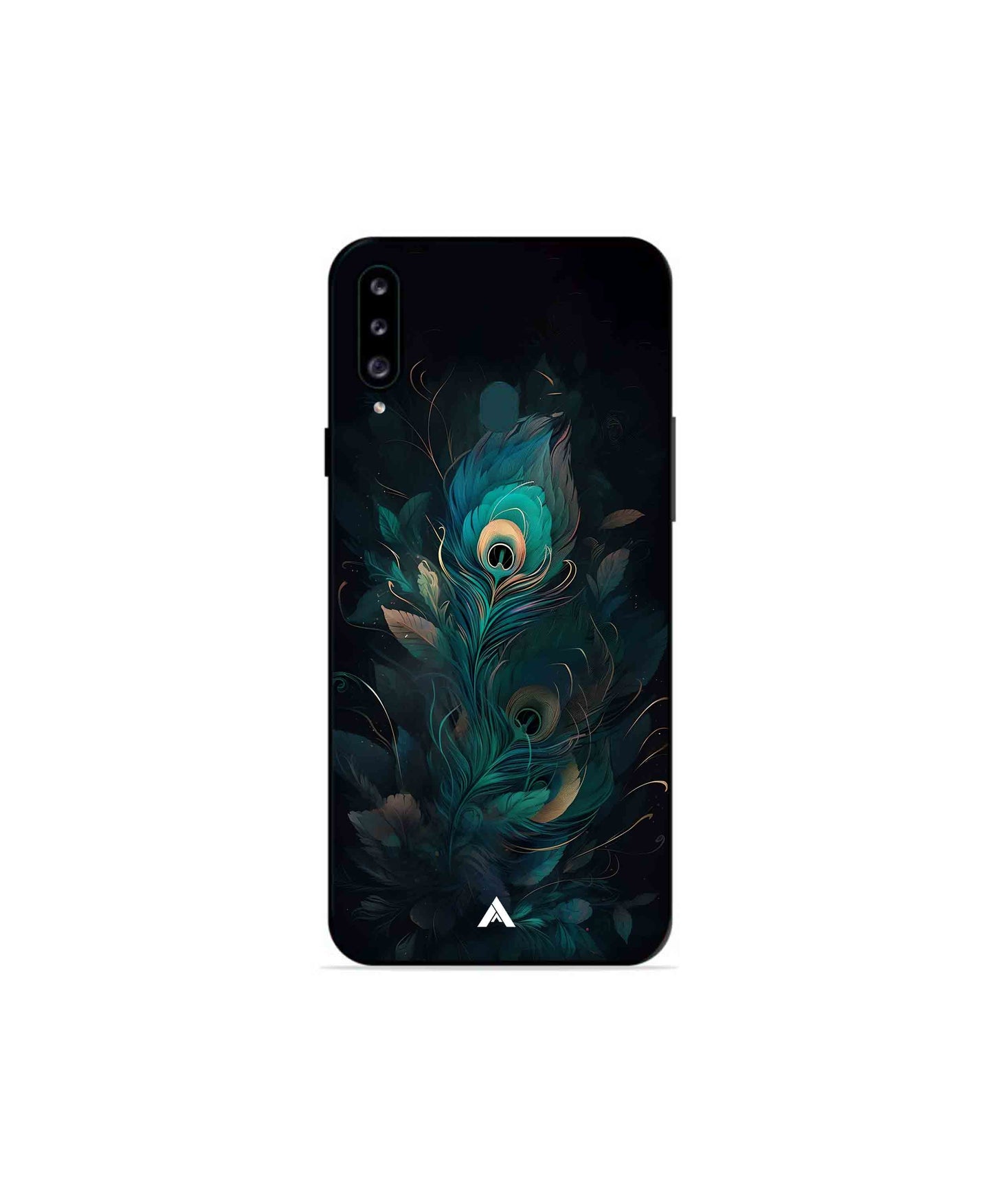Krishna Mor Punkh Metal Back Cover Phone Case for Samsung Galaxy M30 