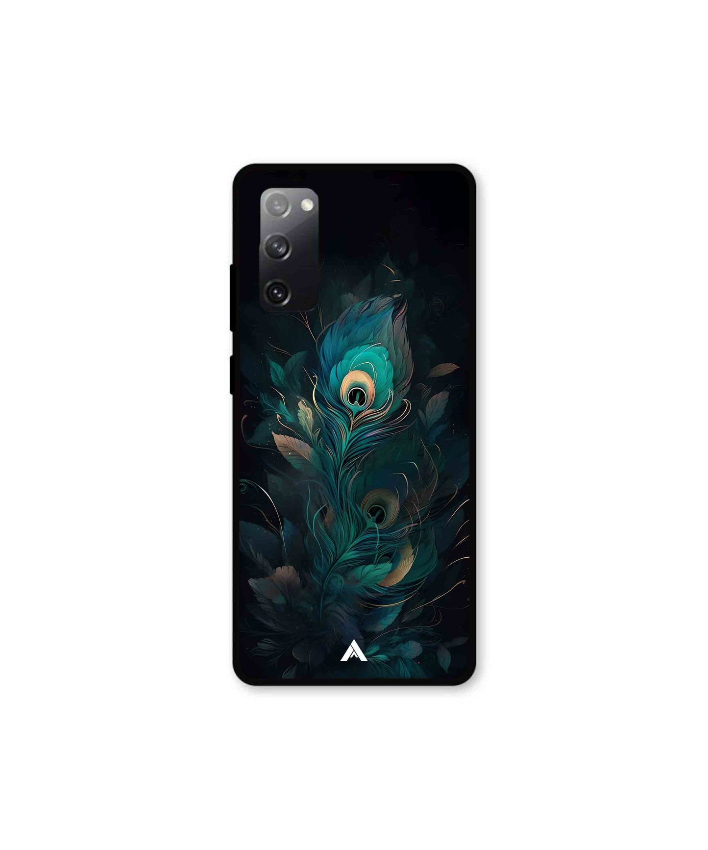 Krishna Mor Punkh Metal Back Cover Phone Case for Samsung Galaxy S20 Fe 