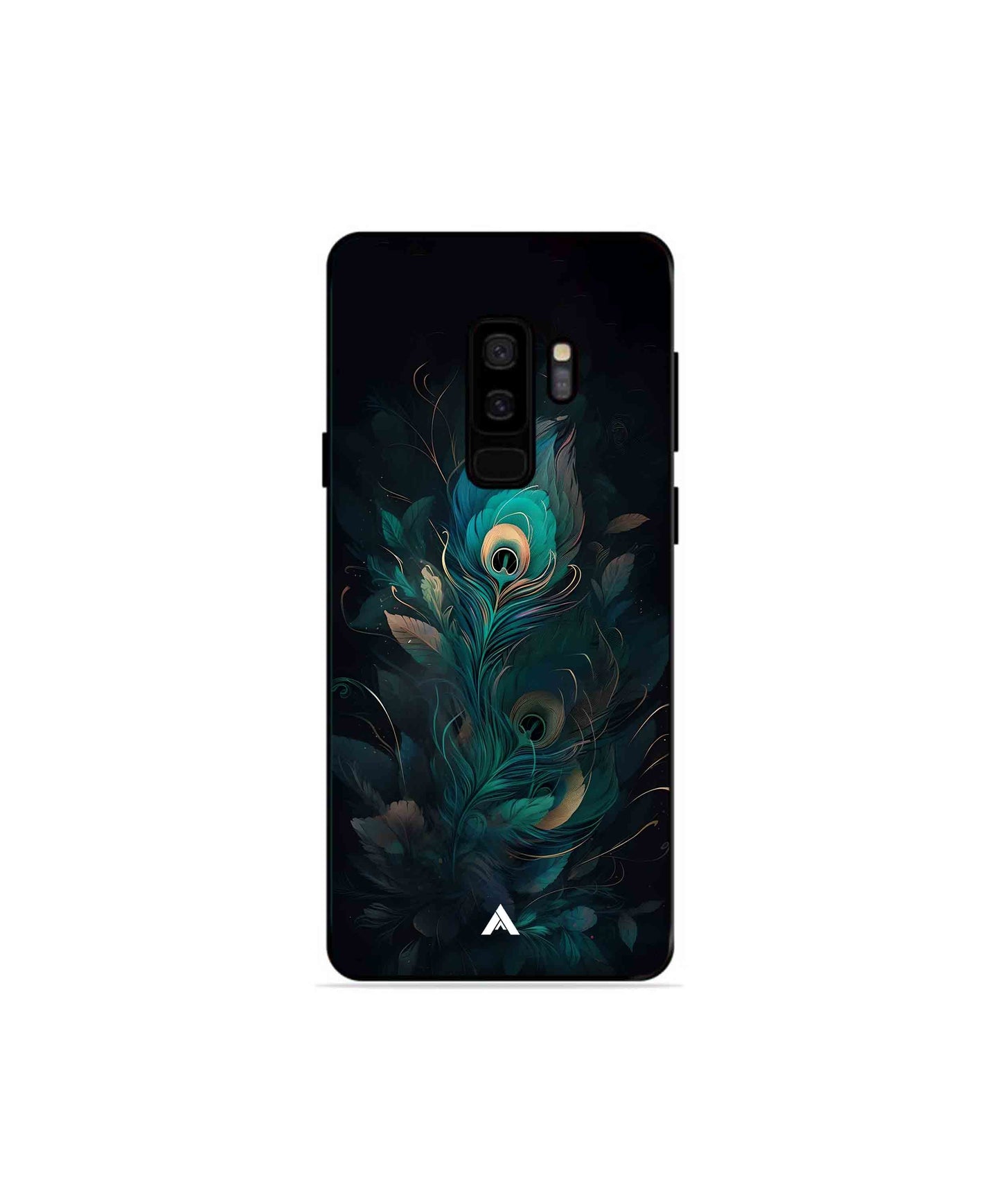 Krishna Mor Punkh Metal Back Cover Phone Case for Samsung Galaxy S9 Plus 