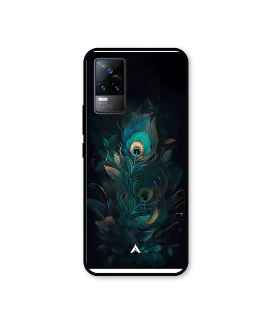 Krishna Mor Punkh Metal Back Cover Phone Case for Vivo Y73 