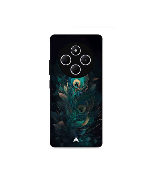 Krishna Mor Punkh Metal Back Cover Phone Case for Xiaomi Redmi A4 