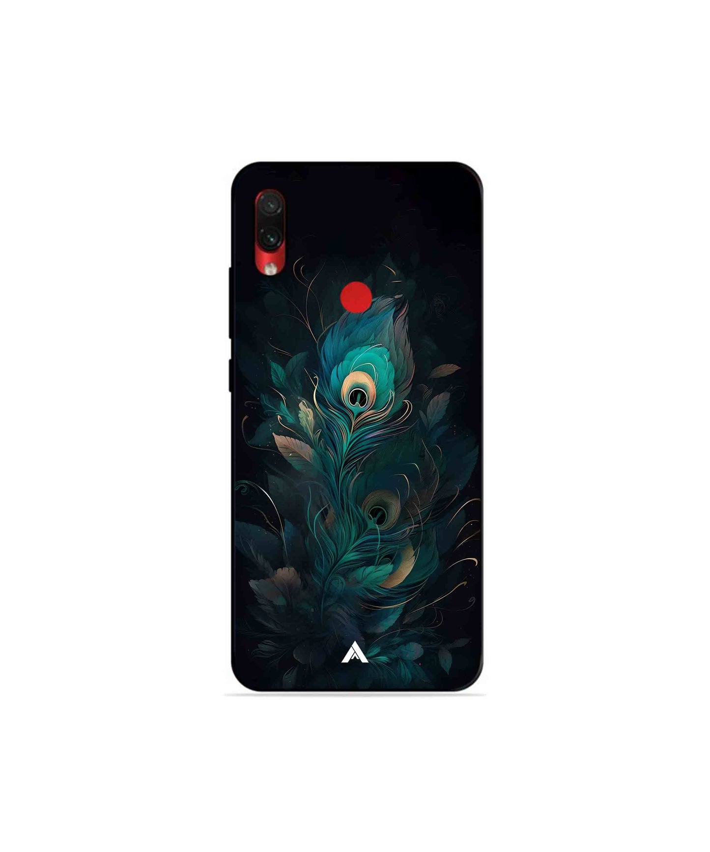Krishna Mor Punkh Metal Back Cover Phone Case for Xiaomi Redmi Note 7s 