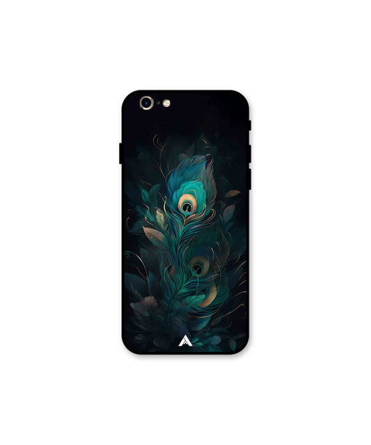 Krishna Mor Punkh Metal Back Cover Phone Case for iPhone 11 