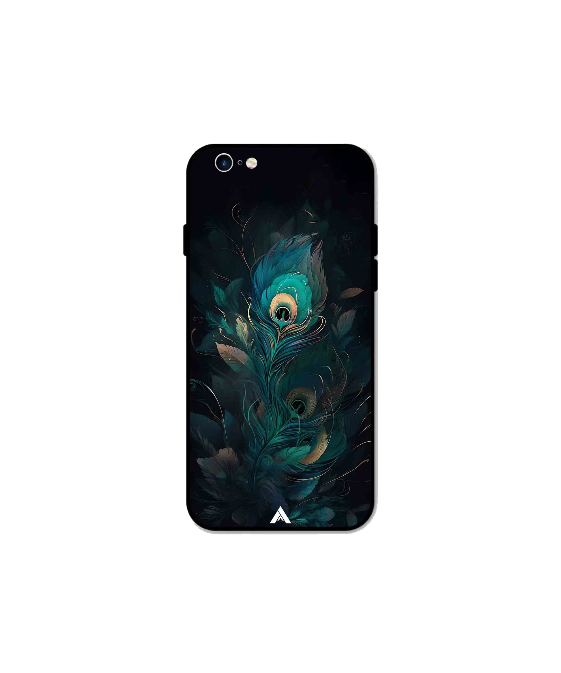 Krishna Mor Punkh Metal Back Cover Phone Case for iPhone 6 Plus 