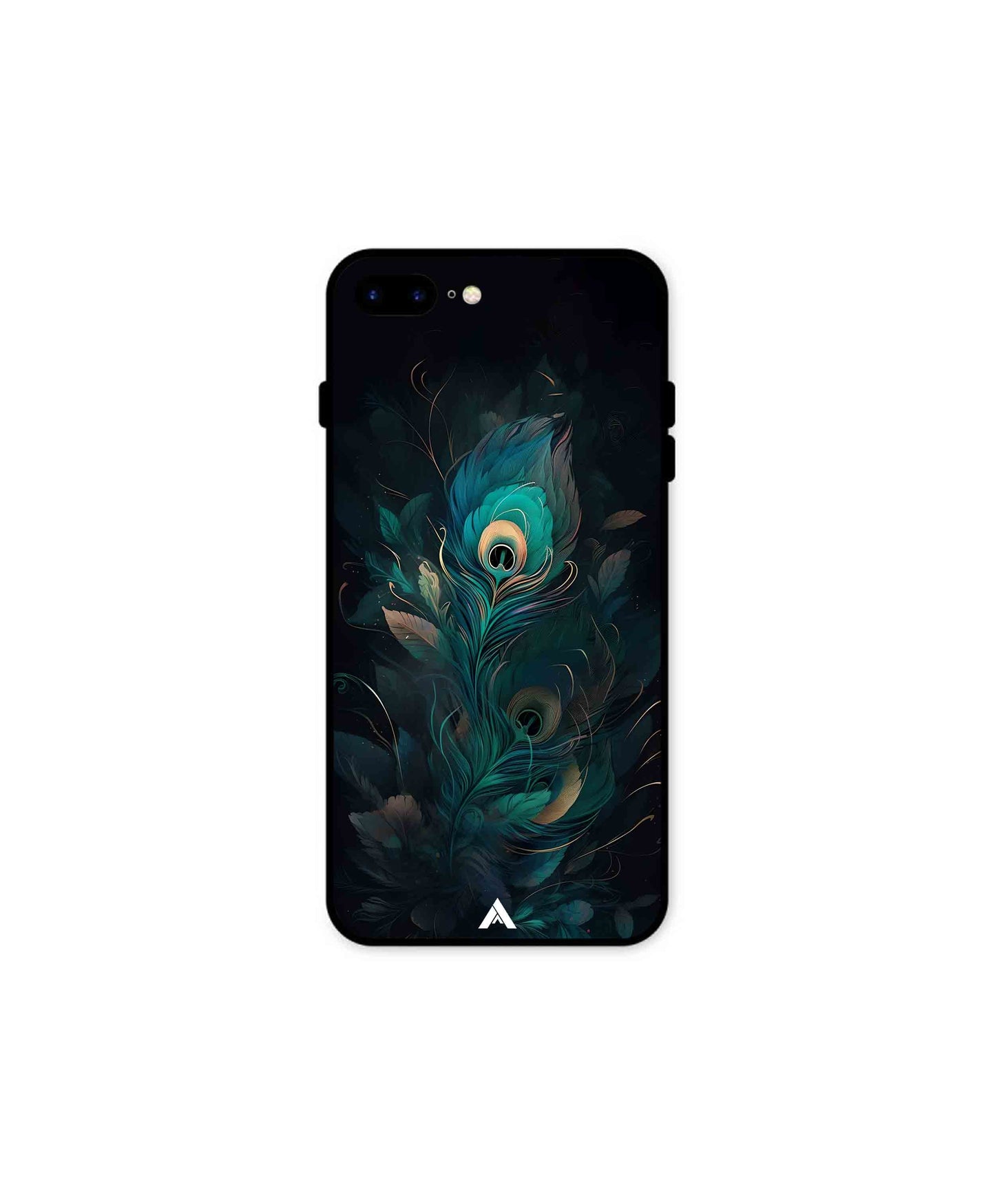Krishna Mor Punkh Metal Back Cover Phone Case for iPhone 7 Plus 