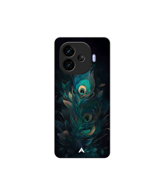 Krishna Mor Punkh Metal Back Cover Phone Case for iQOO Neo 10r 