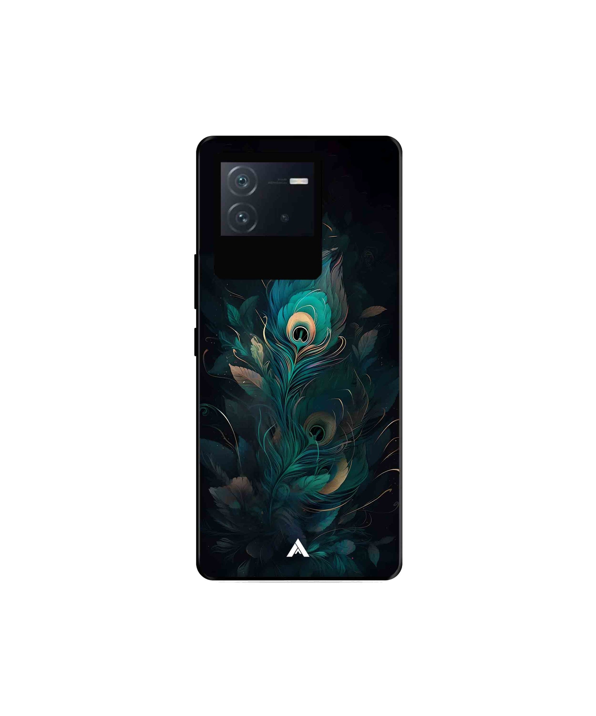 Krishna Mor Punkh Metal Back Cover Phone Case for iQOO Neo 6 