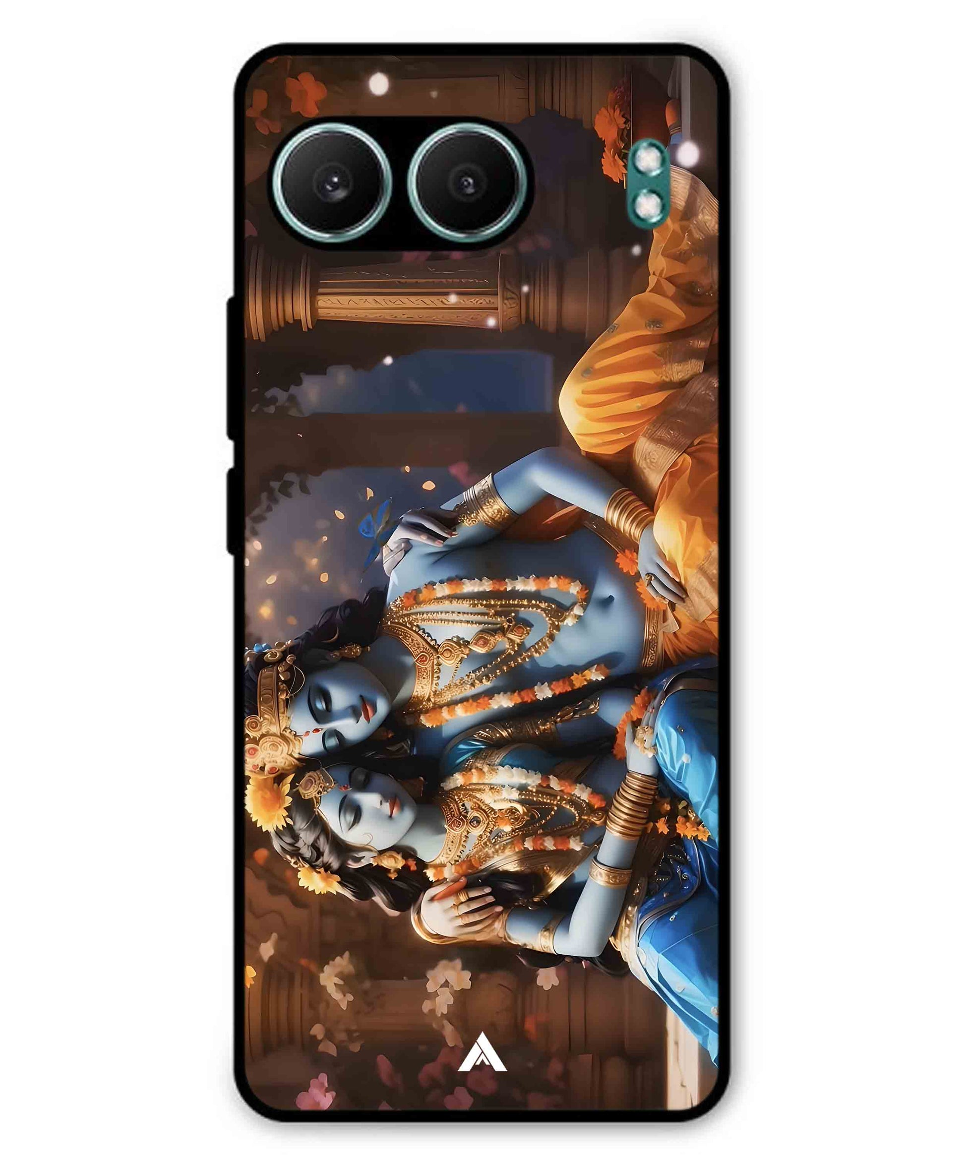 Krishna Radha Metal Back Cover Phone Case for Oneplus Nord 4