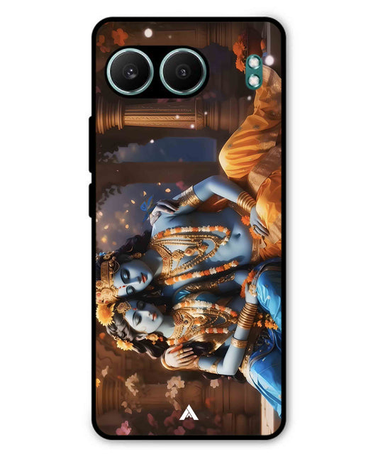 Krishna Radha Metal Back Cover Phone Case for Oneplus Nord 4