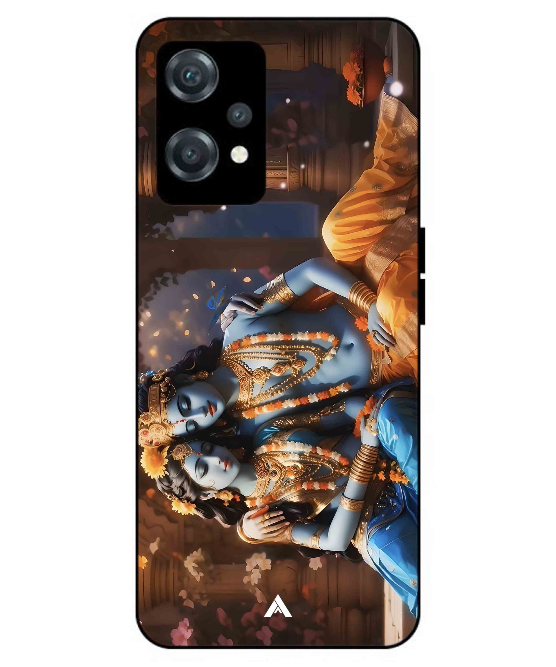 Krishna Radha Metal Back Cover Phone Case for Oneplus Nord CE 2 Lite