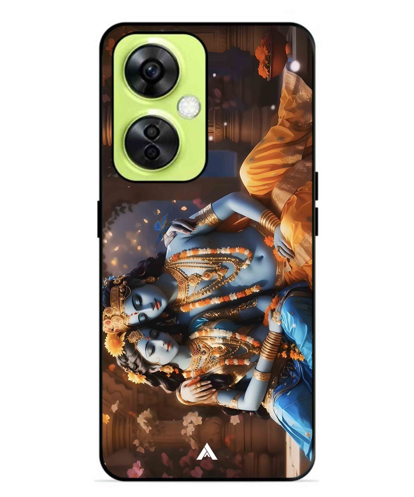 Krishna Radha Metal Back Cover Phone Case for Oneplus Nord CE 3 Lite