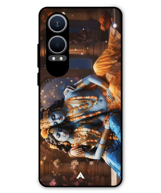 Krishna Radha Metal Back Cover Phone Case for Oneplus Nord CE 4 Lite