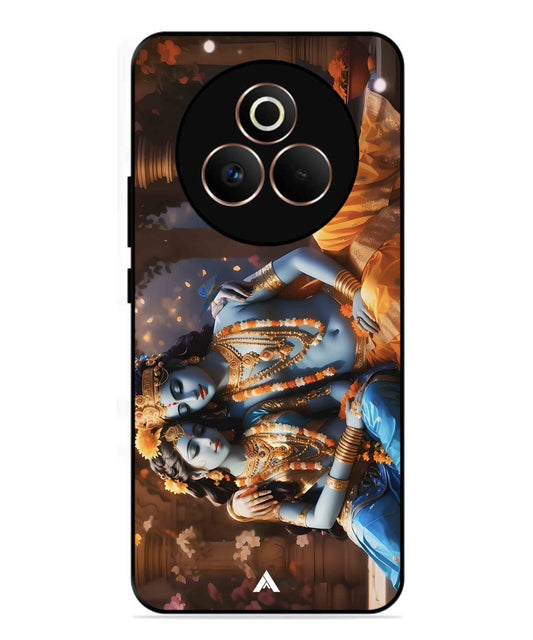 Krishna Radha Metal Back Cover Phone Case for Realme P3 Pro