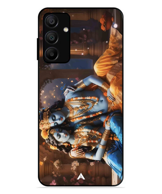 Krishna Radha Metal Back Cover Phone Case for Samsung Galaxy A15 5G