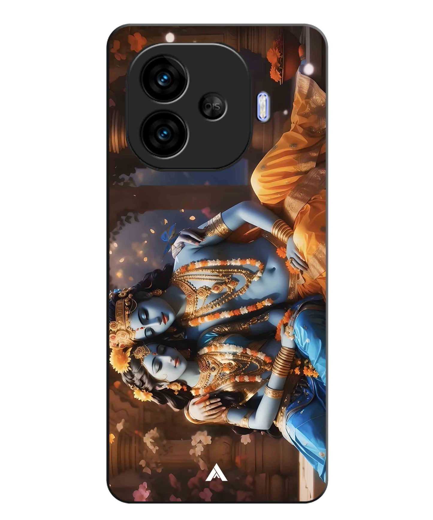 Krishna Radha Metal Back Cover Phone Case for iQOO Neo 10r