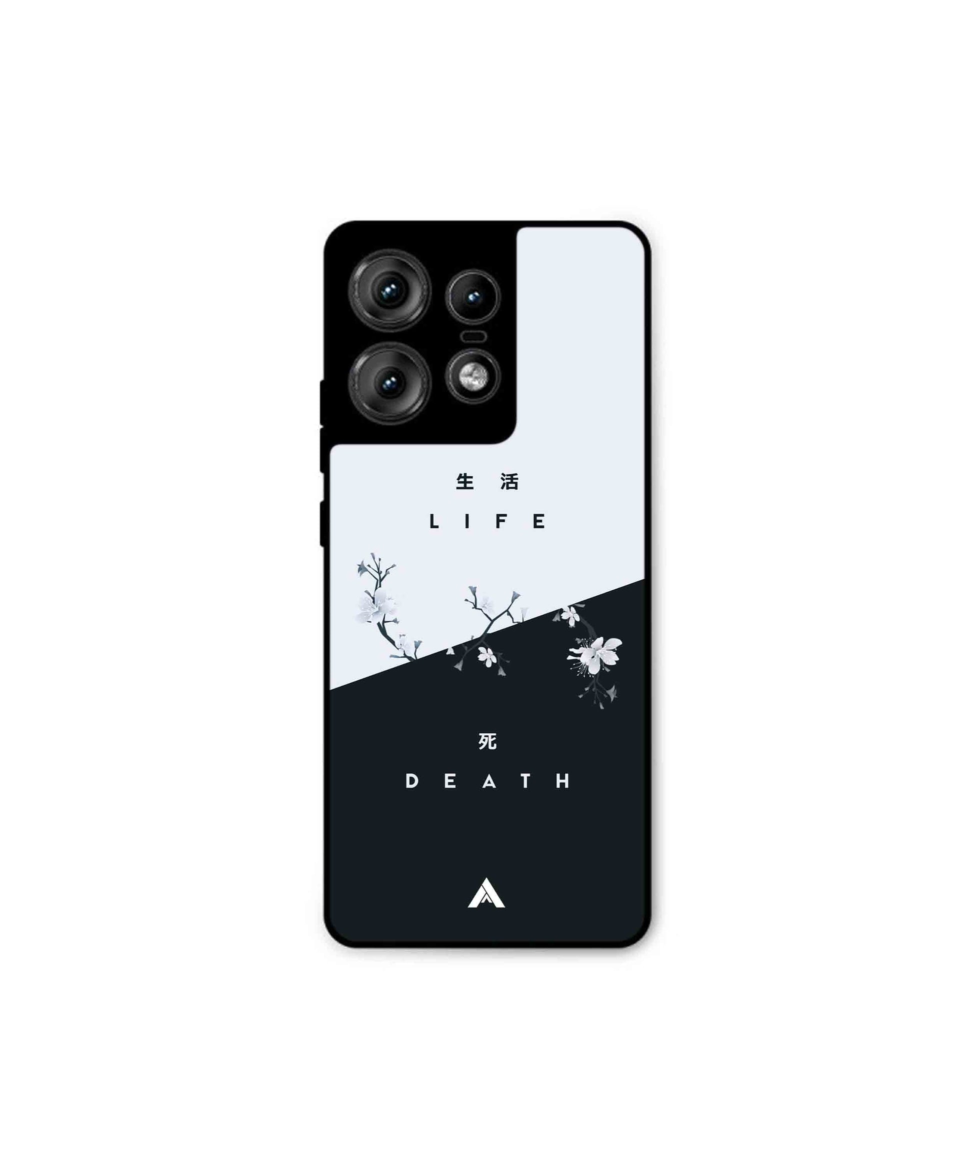 Life Death Metal Back Cover Phone Case for Moto Edge 50 Pro