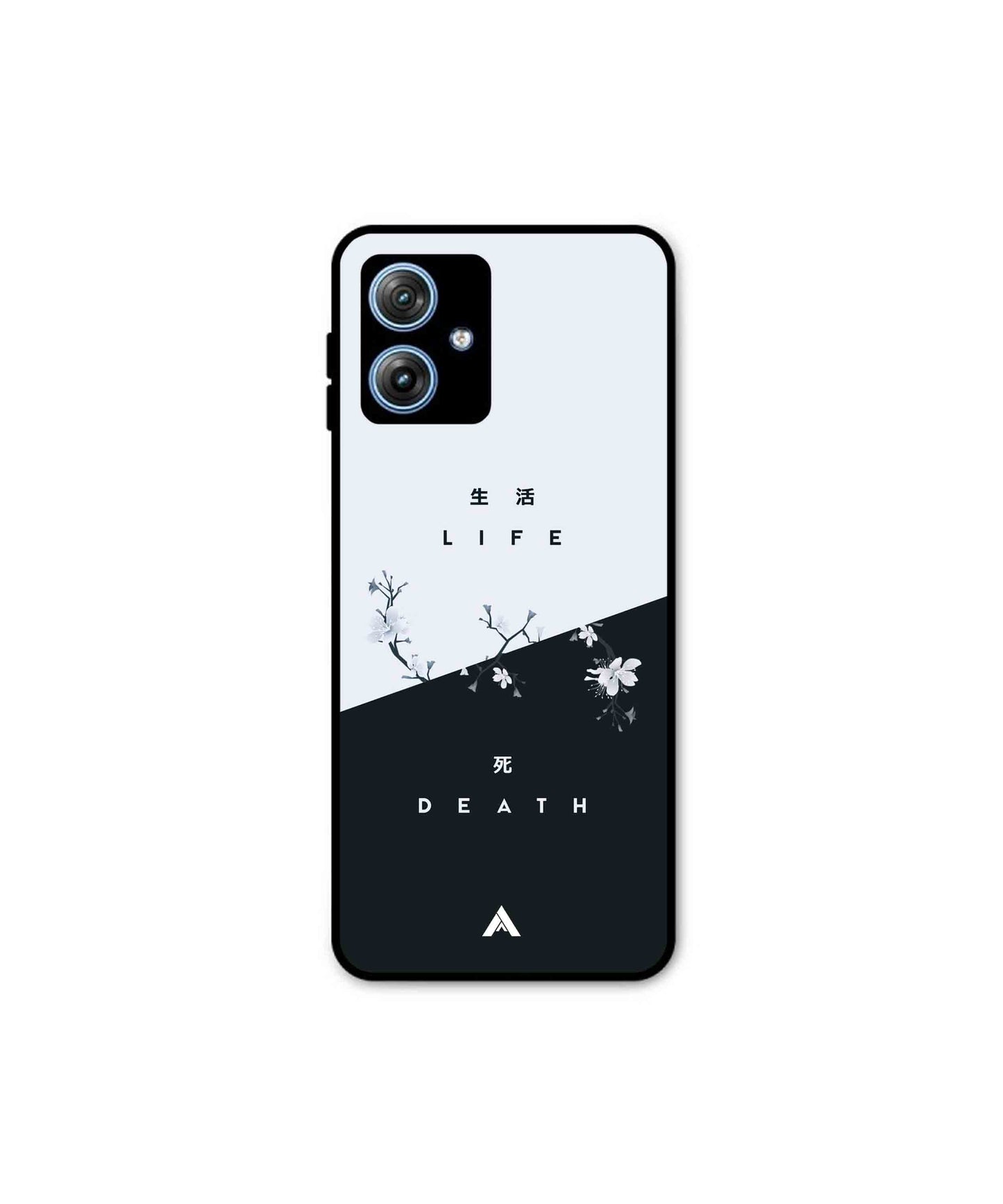 Life Death Metal Back Cover Phone Case for Moto G64