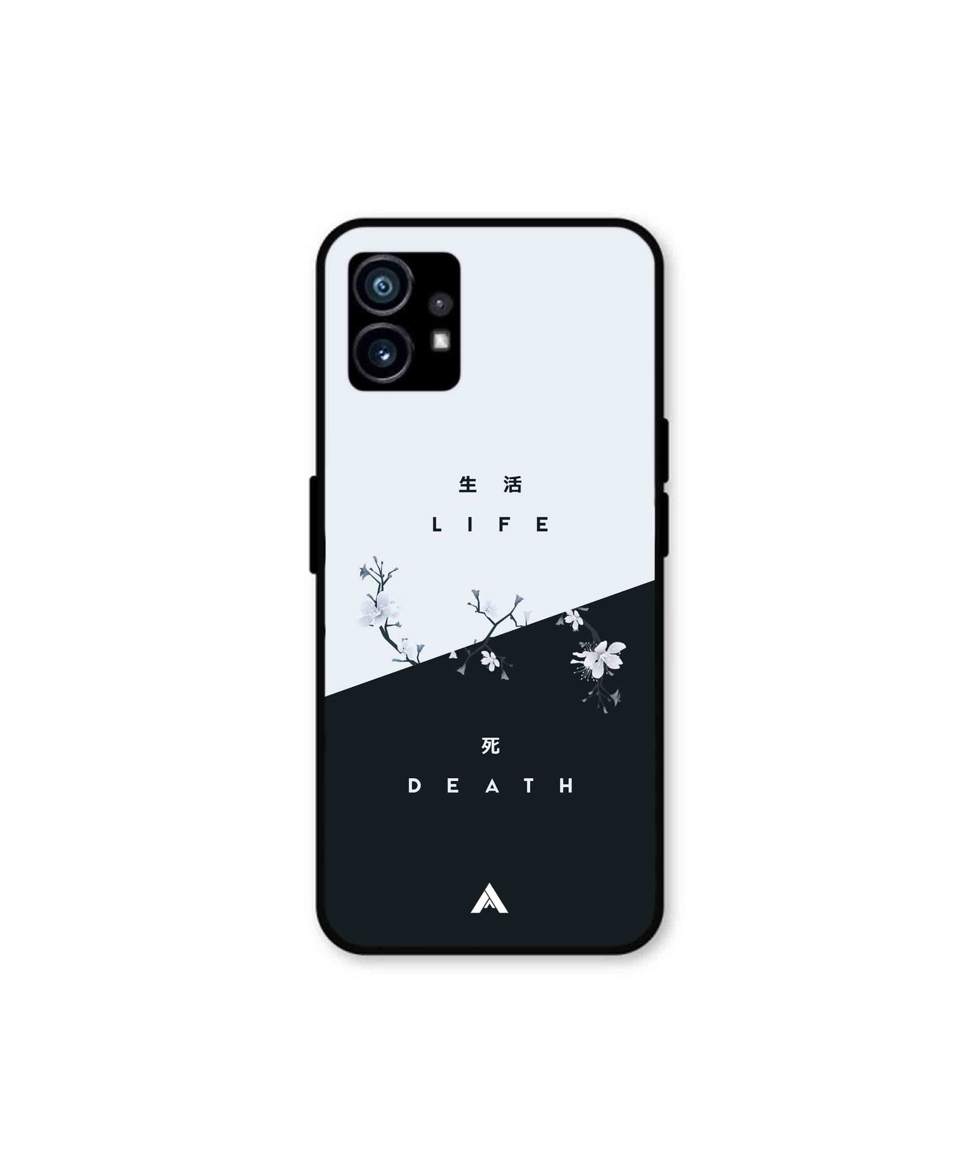 Life Death Metal Back Cover Phone Case for Nothing Phone 1