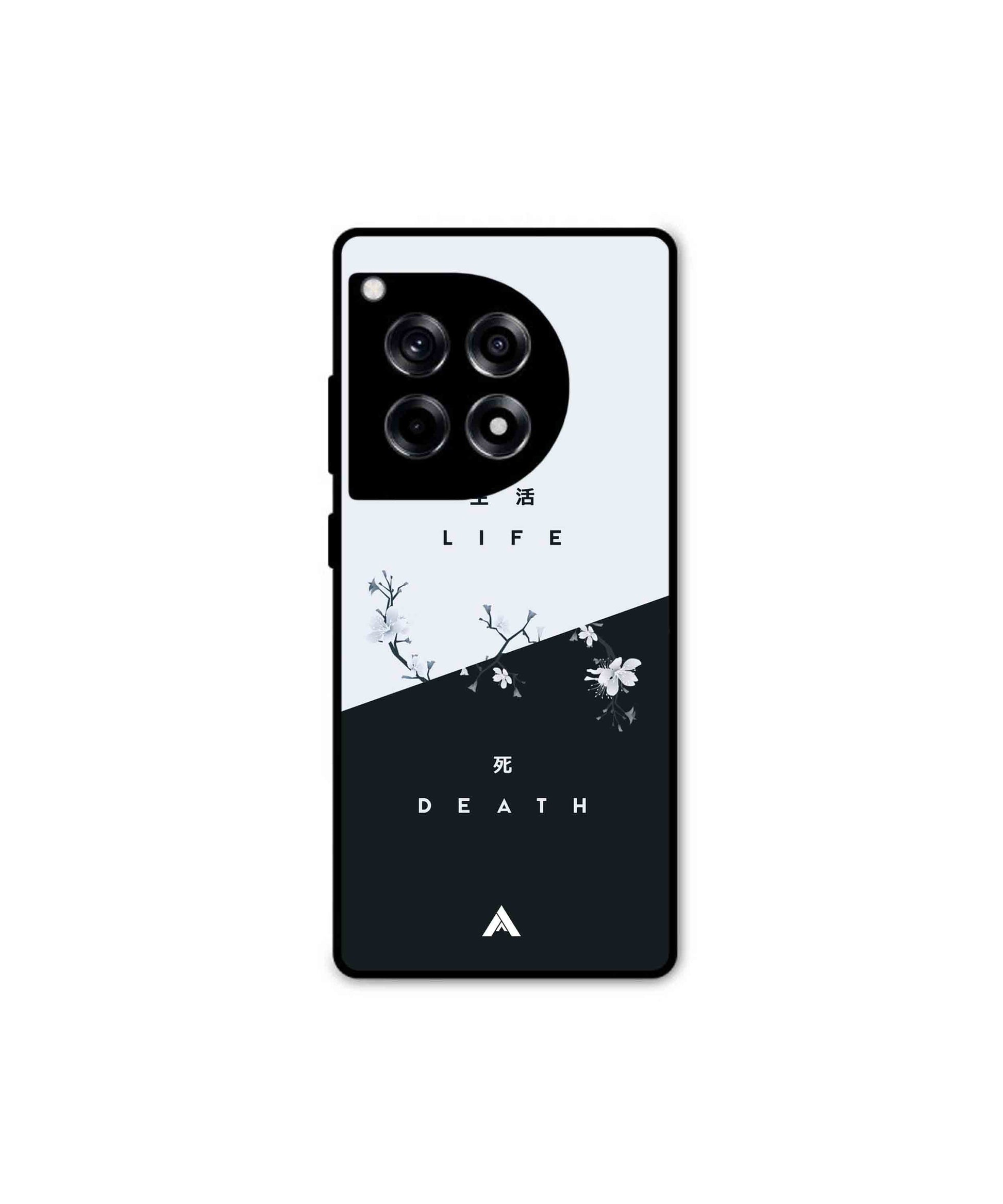 Life Death Metal Back Cover Phone Case for Oneplus 12R