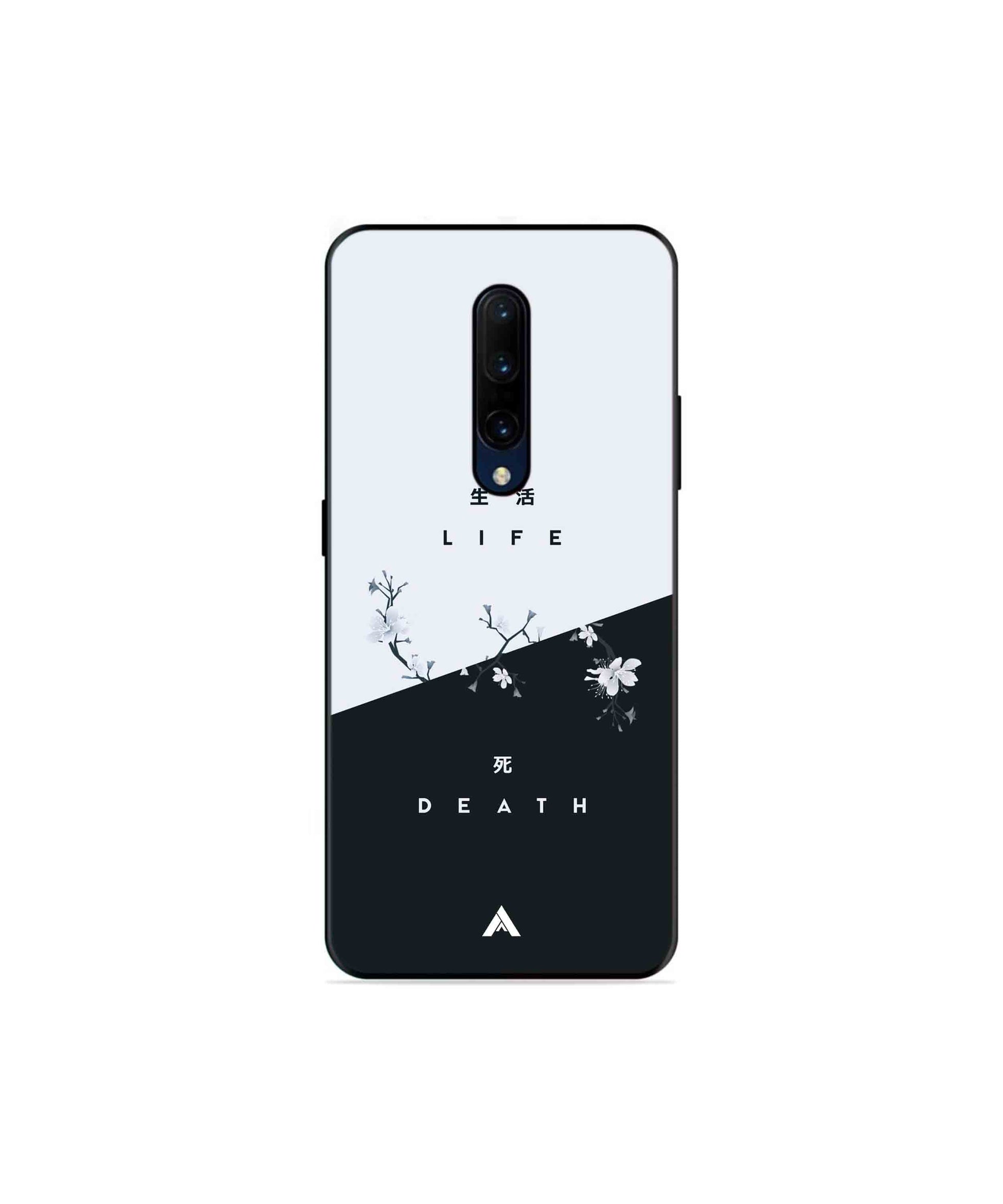 Life Death Metal Back Cover Phone Case for Oneplus 7 Pro