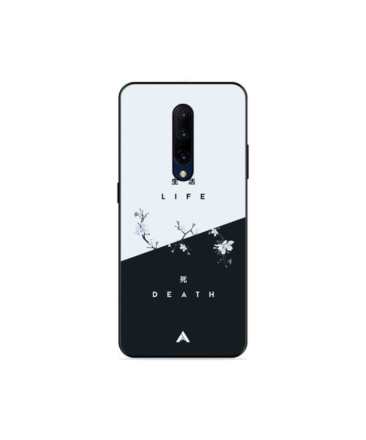 Life Death Metal Back Cover Phone Case for Oneplus 7 Pro