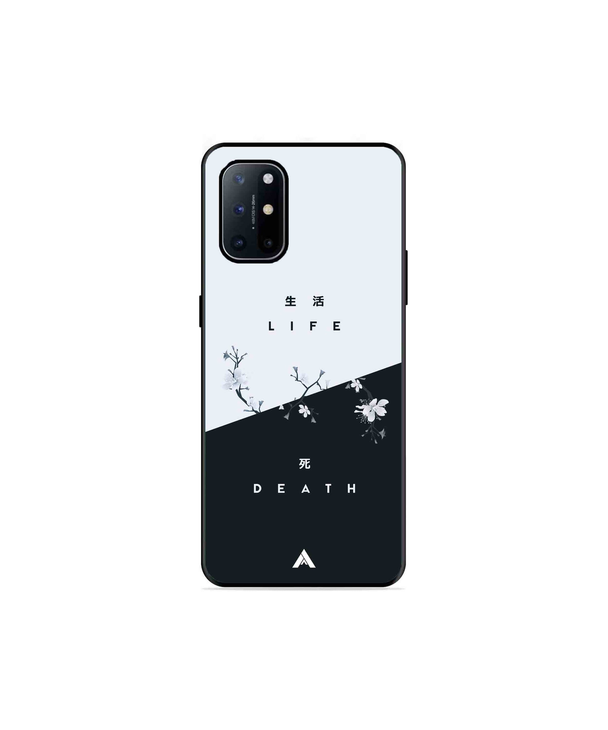 Life Death Metal Back Cover Phone Case for Oneplus 8T