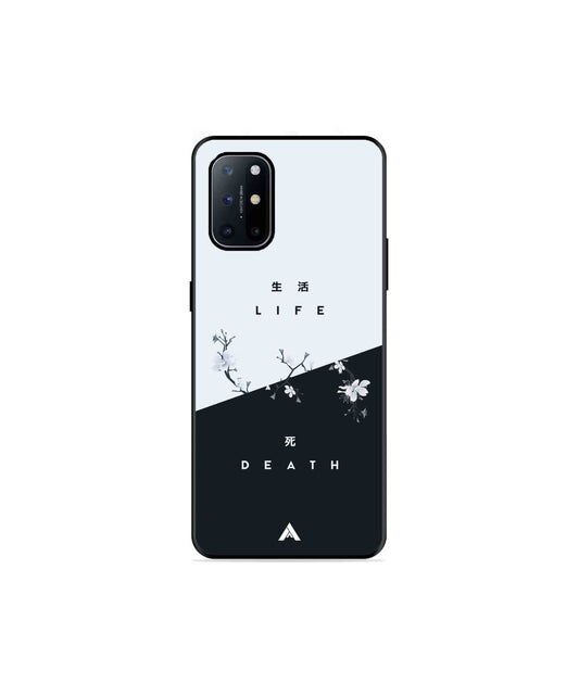Life Death Metal Back Cover Phone Case for Oneplus 8T