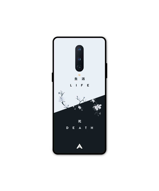 Life Death Metal Back Cover Phone Case for Oneplus 8