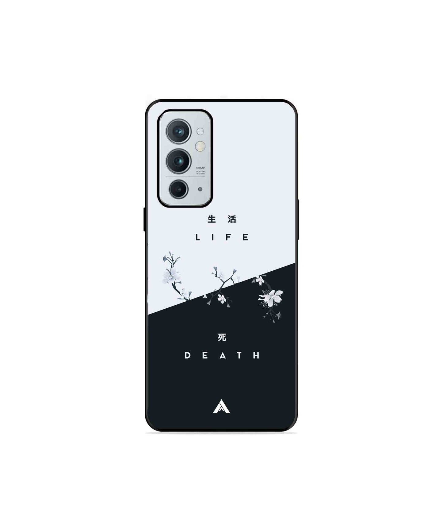 Life Death Metal Back Cover Phone Case for Oneplus 9RT
