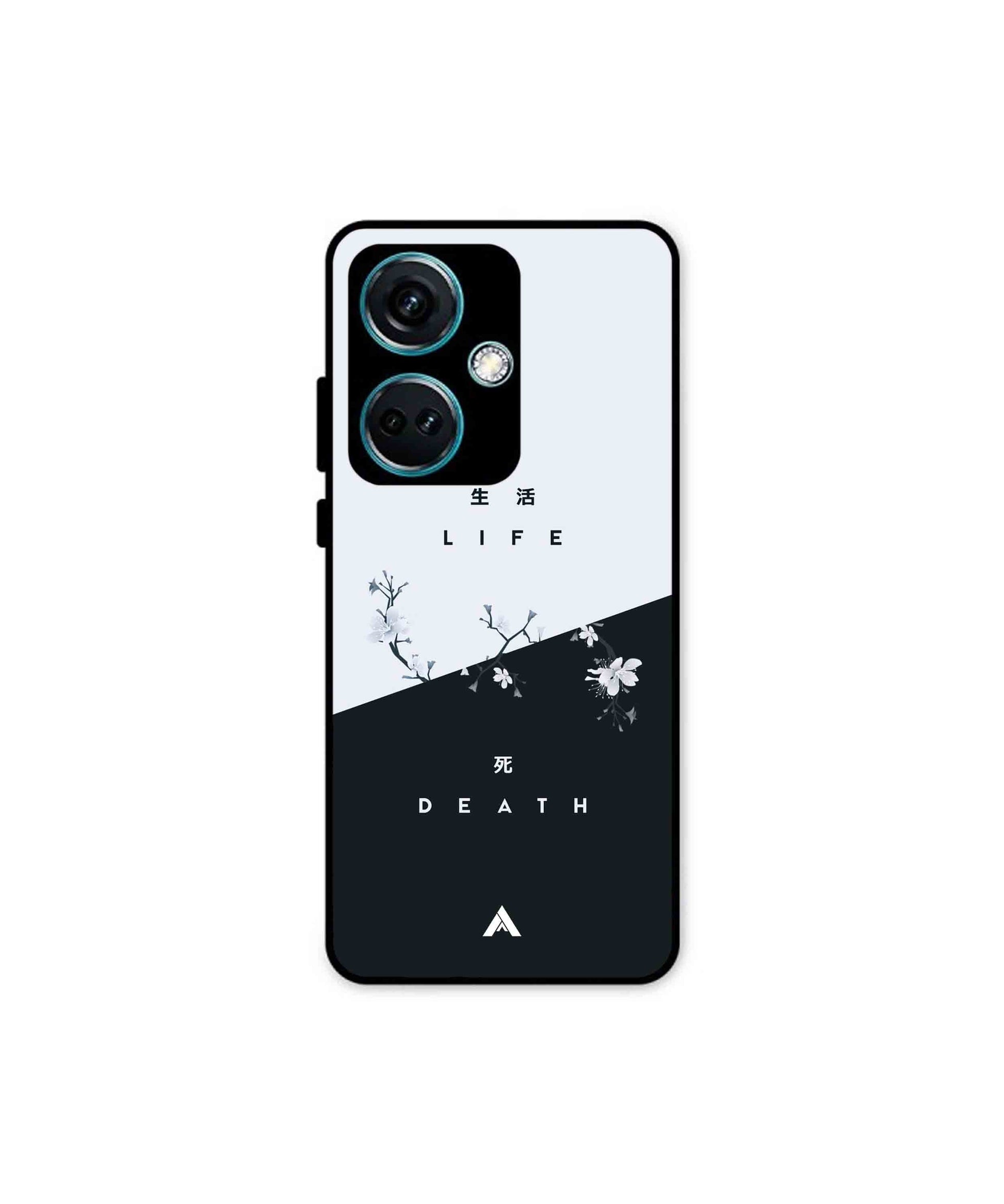 Life Death Metal Back Cover Phone Case for Oneplus Nord CE 3