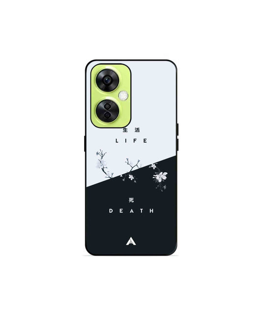 Life Death Metal Back Cover Phone Case for Oneplus Nord CE 3 Lite