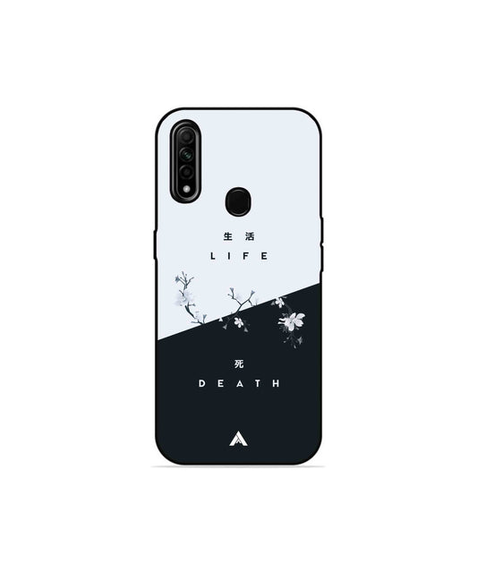 Life Death Metal Back Cover Phone Case for Oppo A31
