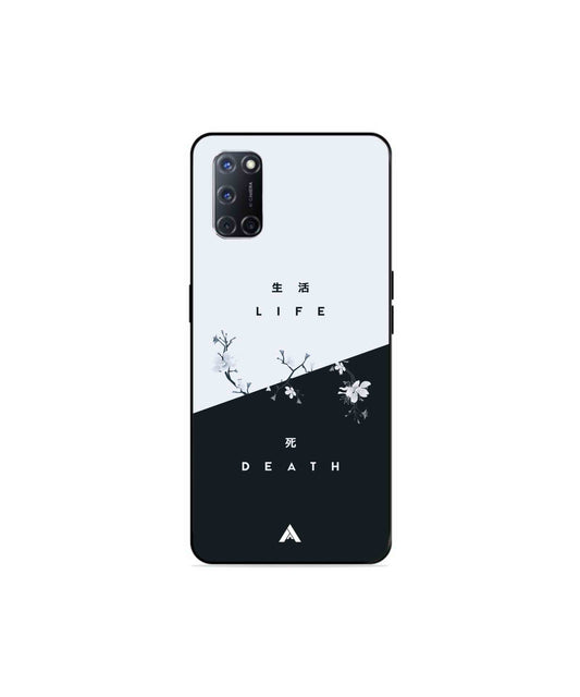 Life Death Metal Back Cover Phone Case for Oppo A52