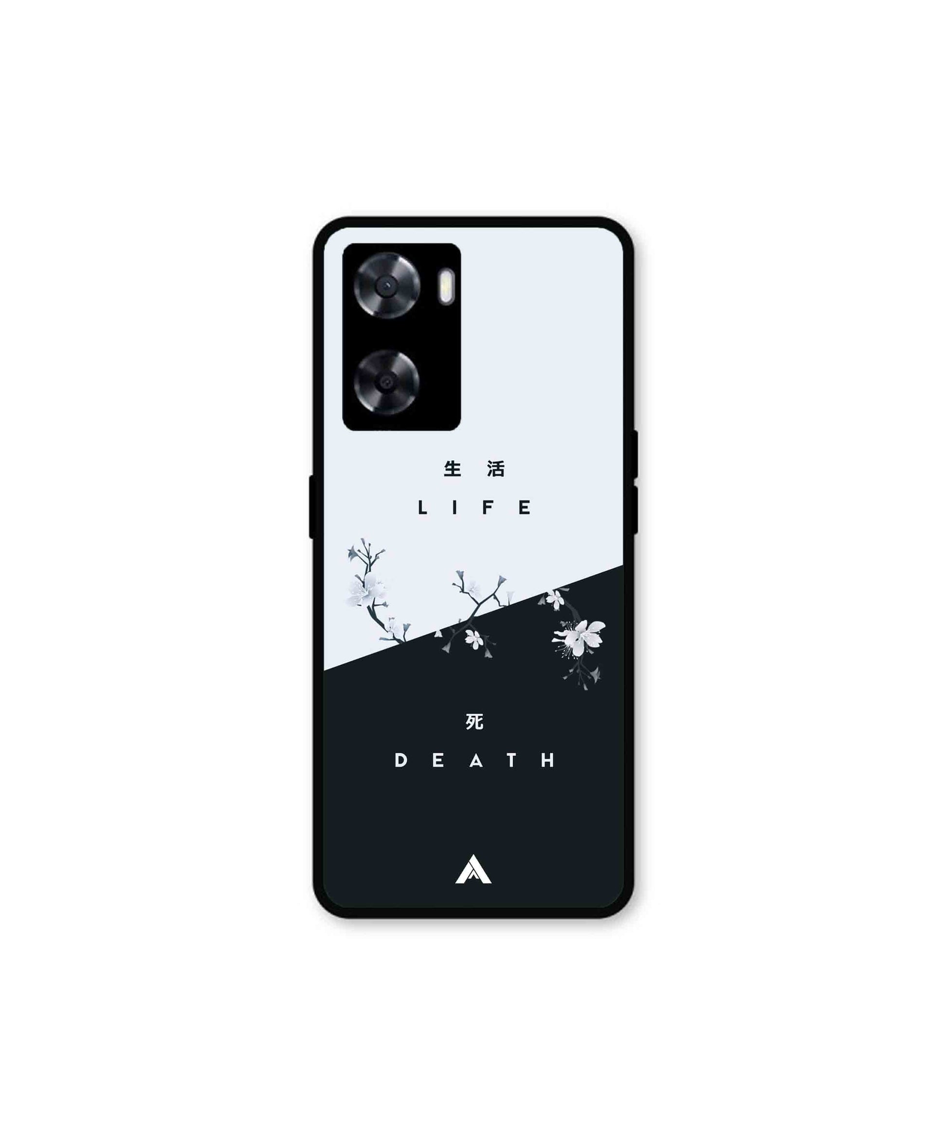Life Death Metal Back Cover Phone Case for Oppo A57