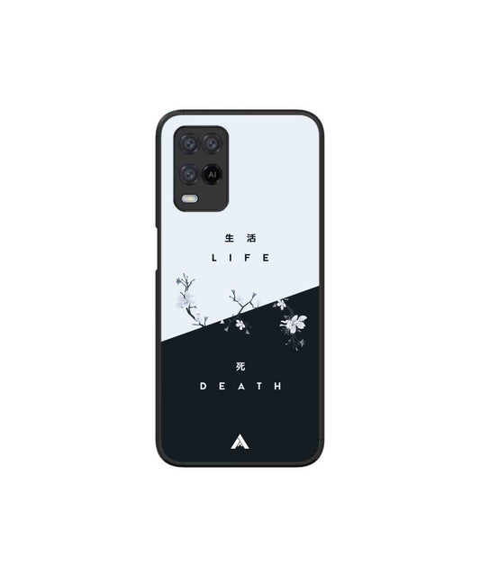 Life Death Metal Back Cover Phone Case for Oppo A74