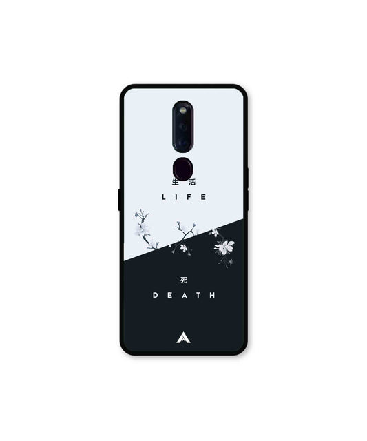 Life Death Metal Back Cover Phone Case for Oppo F11 Pro
