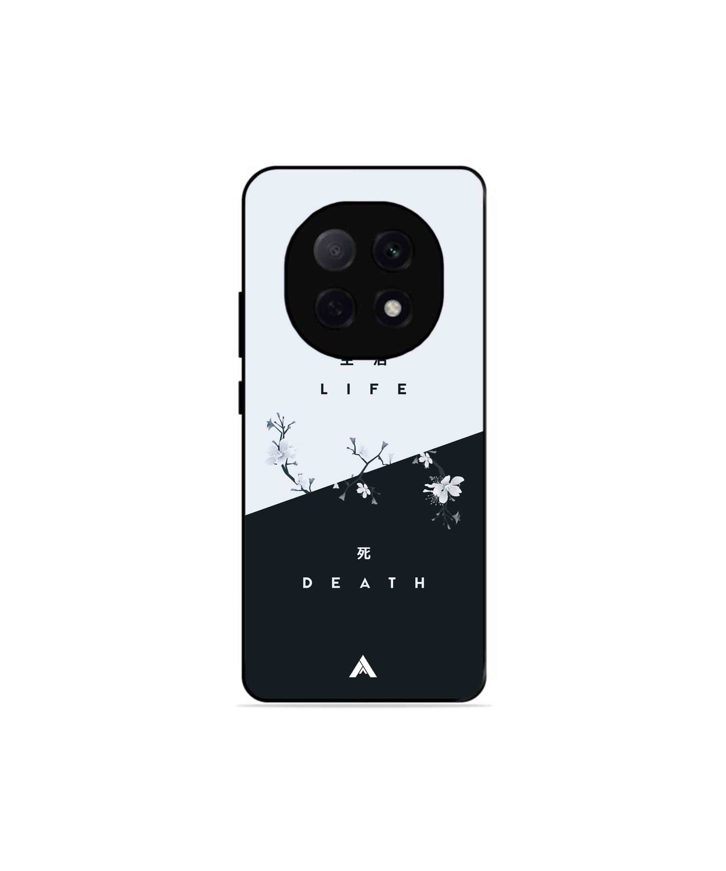Life Death Metal Back Cover Phone Case for Oppo F29 Pro