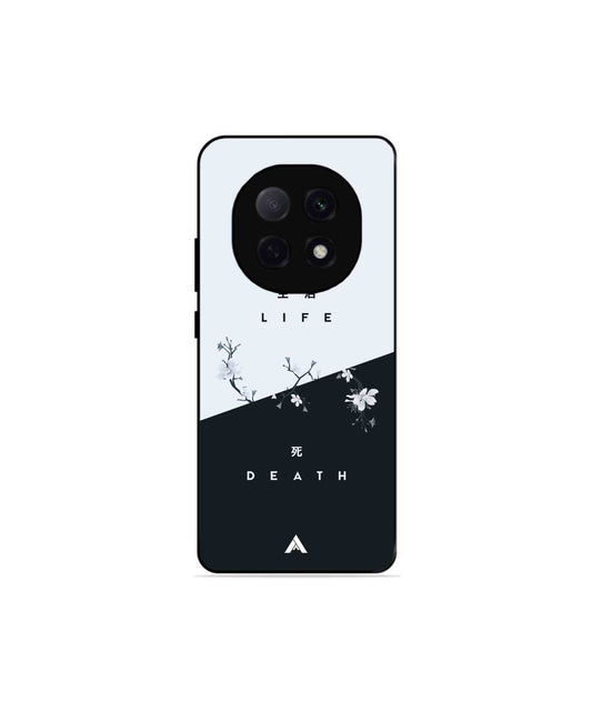 Life Death Metal Back Cover Phone Case for Oppo F29 Pro