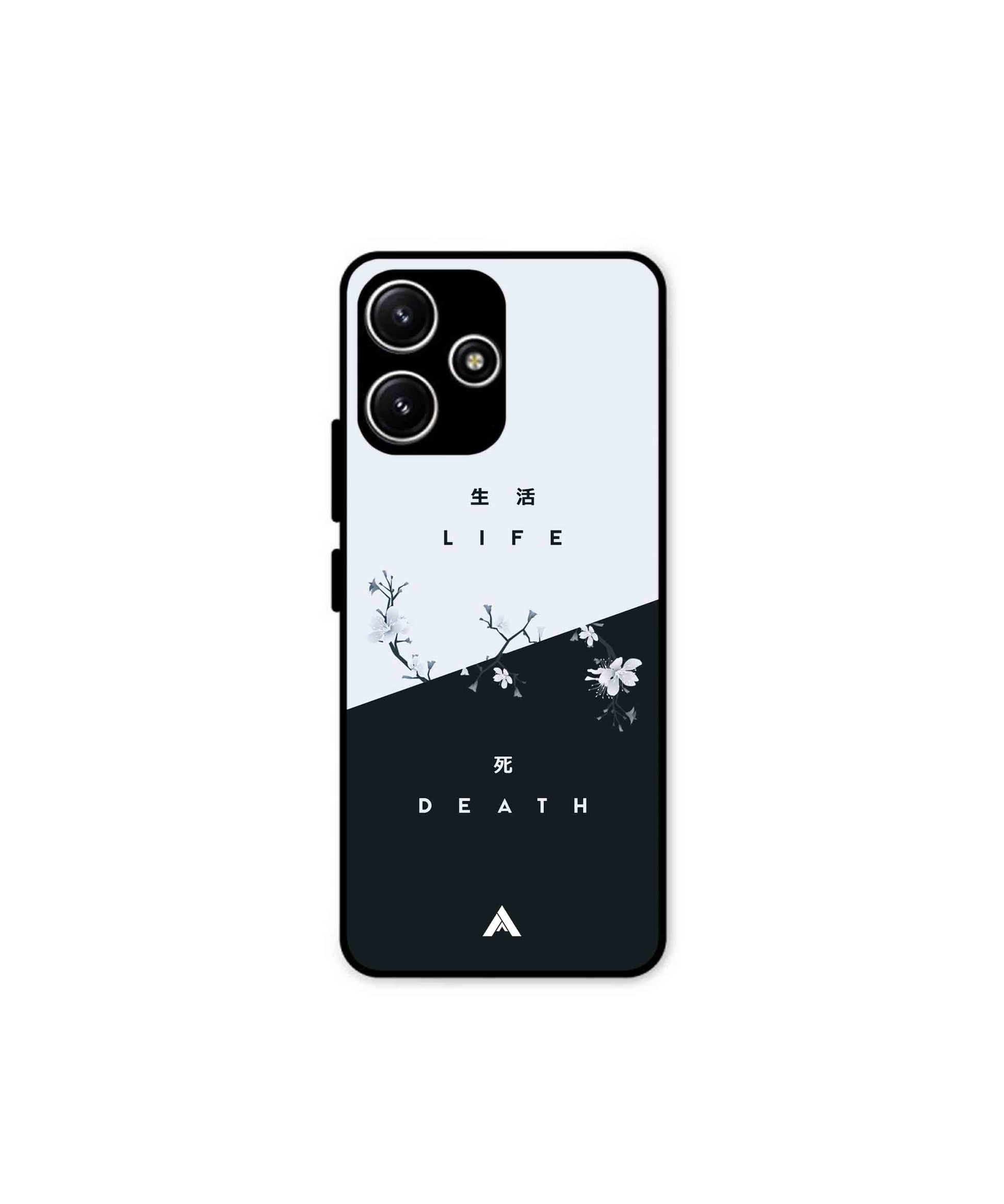 Life Death Metal Back Cover Phone Case for Poco M6 Pro