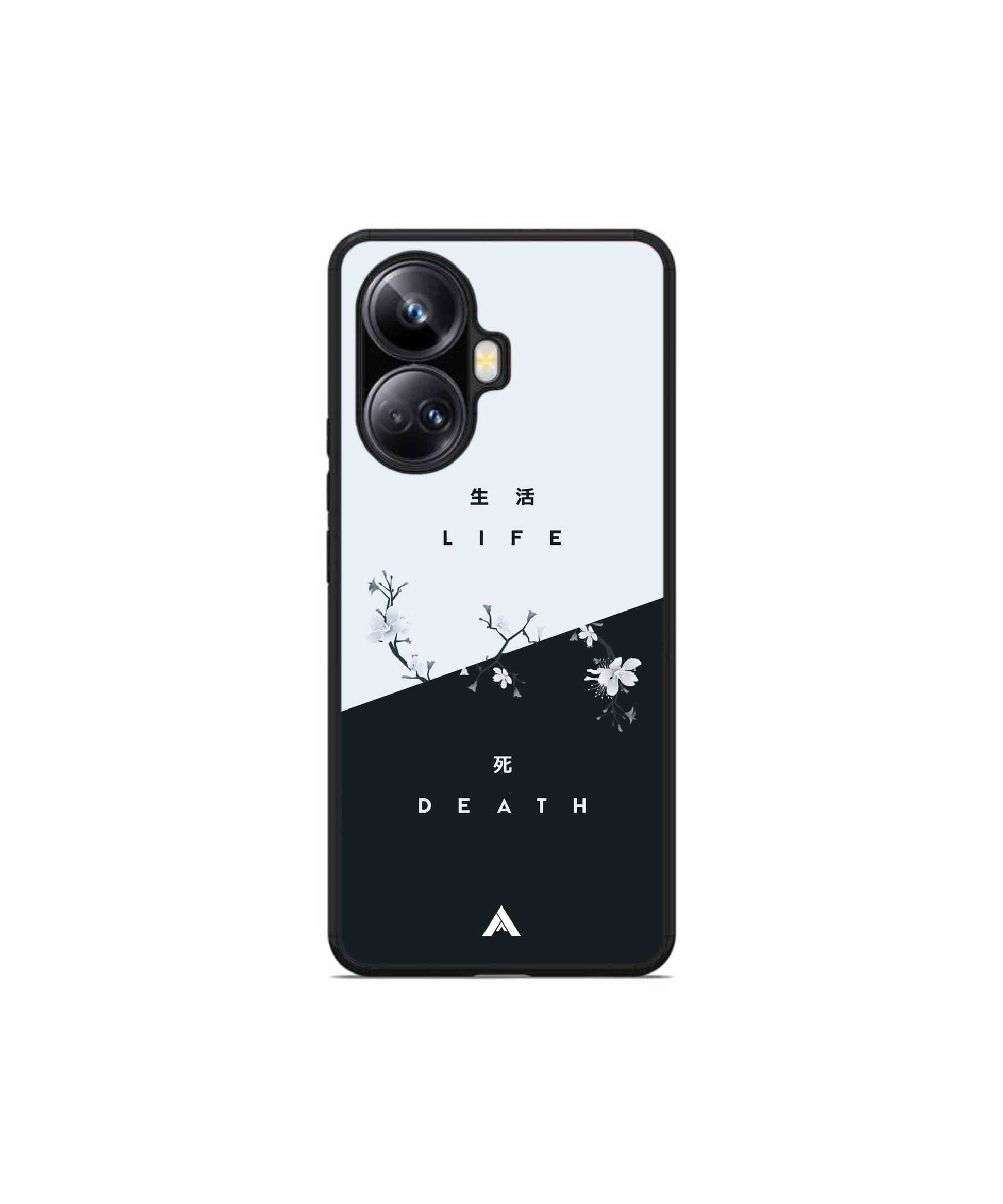 Life Death Metal Back Cover Phone Case for Realme 10 Pro Plus