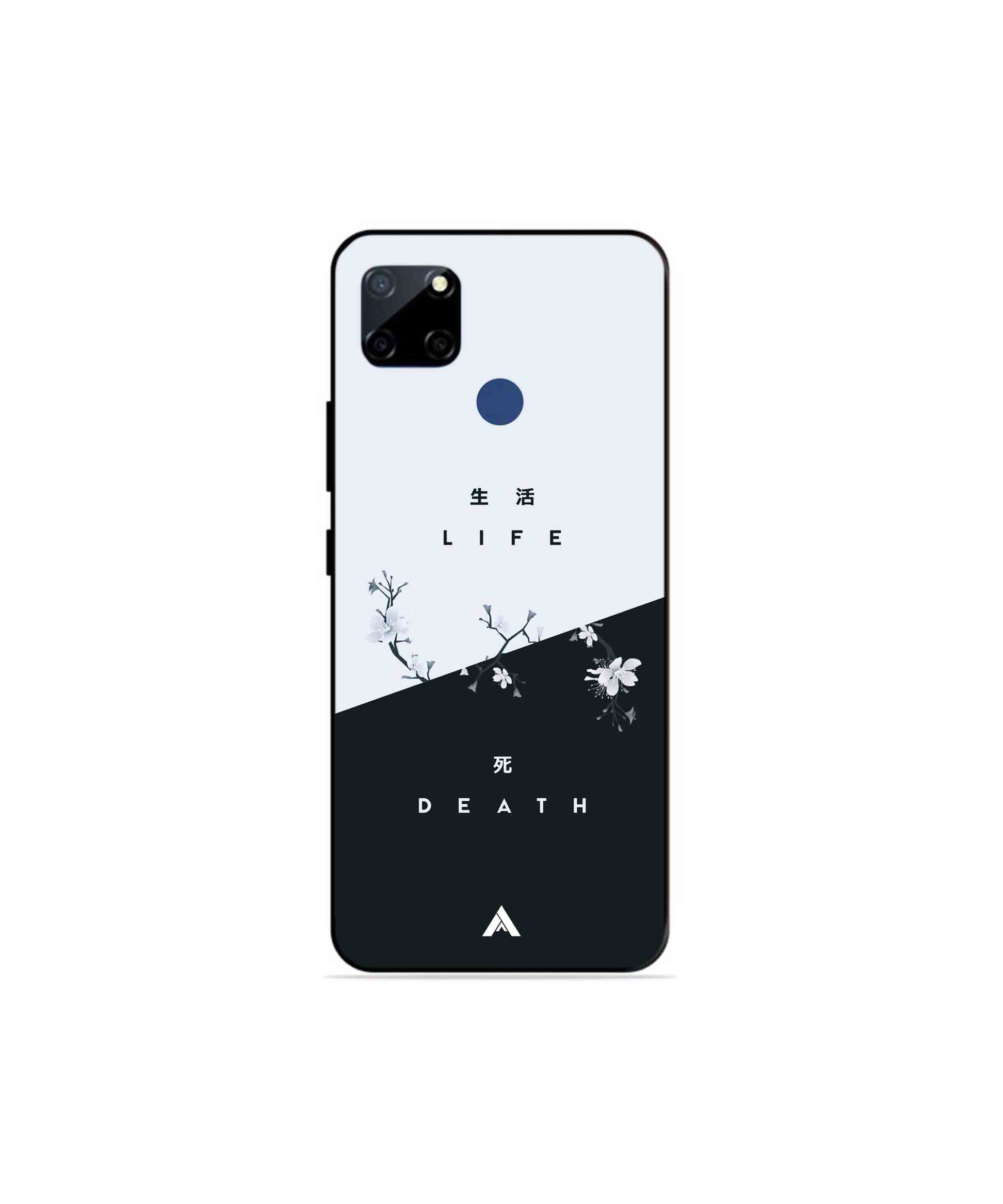 Life Death Metal Back Cover Phone Case for Realme C12
