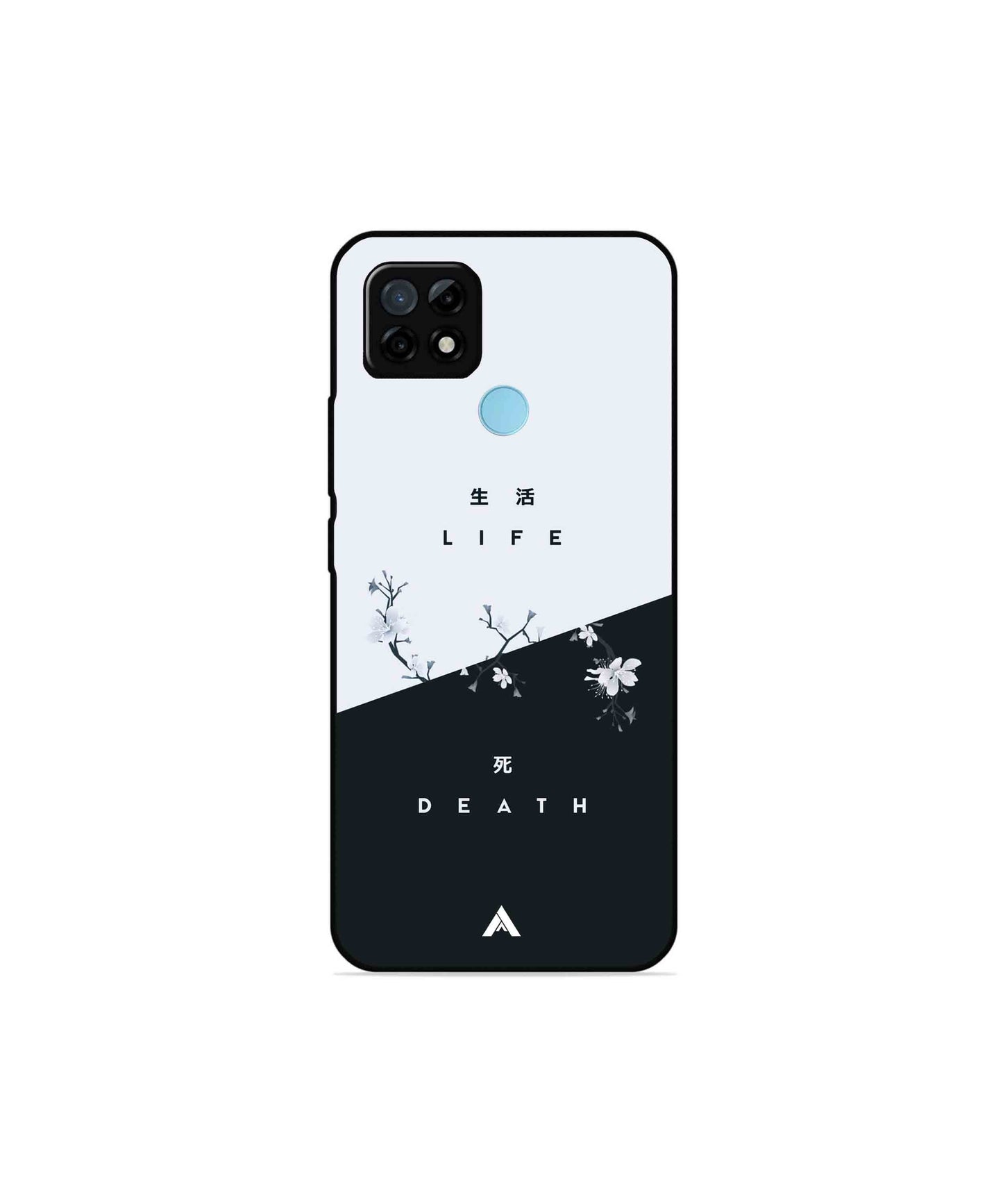 Life Death Metal Back Cover Phone Case for Realme C21