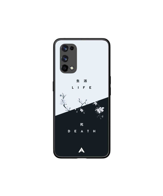 Life Death Metal Back Cover Phone Case for Realme X7 Pro