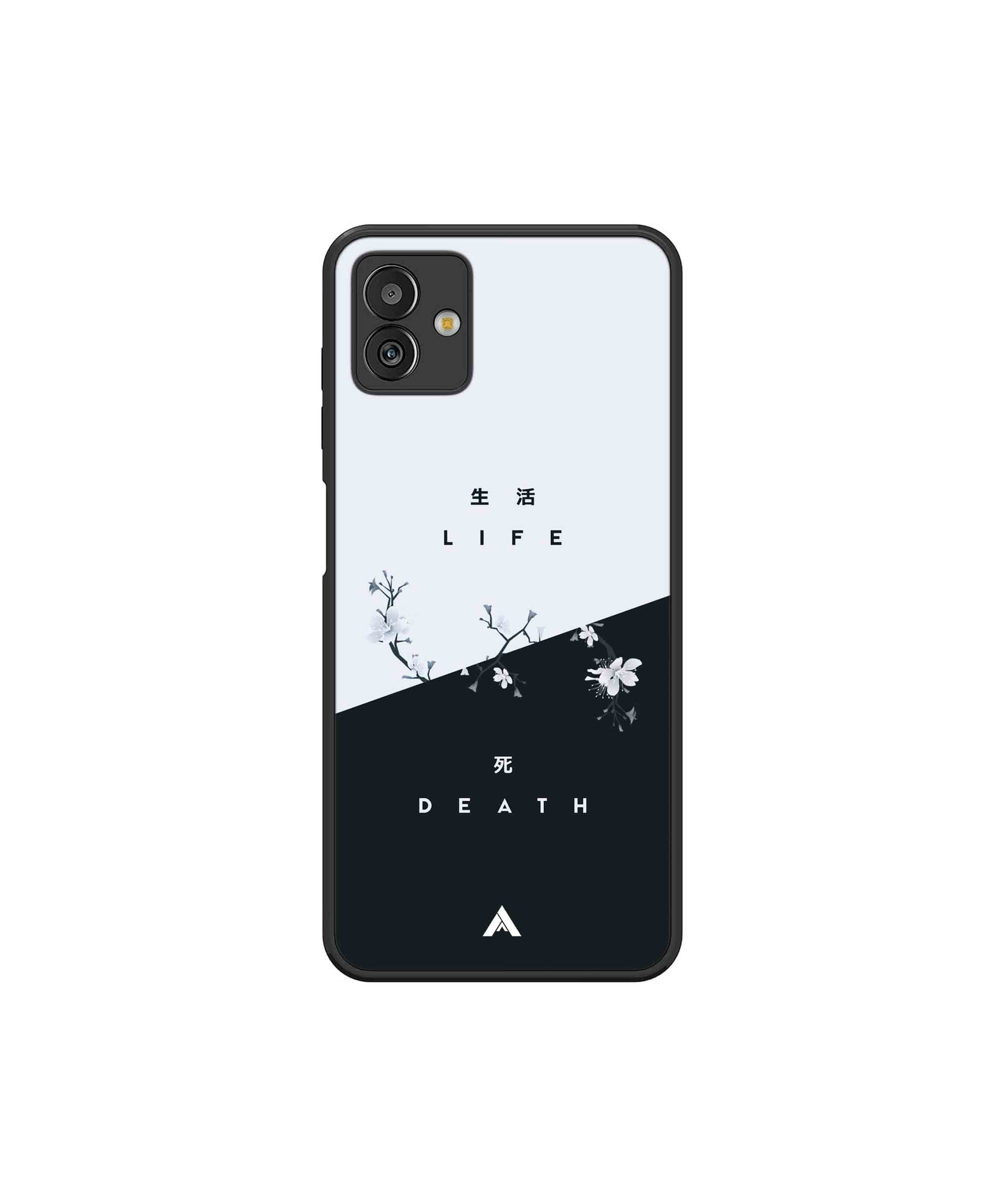 Life Death Metal Back Cover Phone Case for Samsugn Galaxy M13 5G