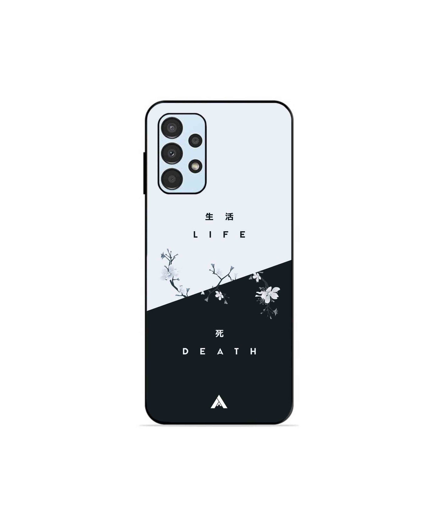 Life Death Metal Back Cover Phone Case for Samsung Galaxy A13 4G