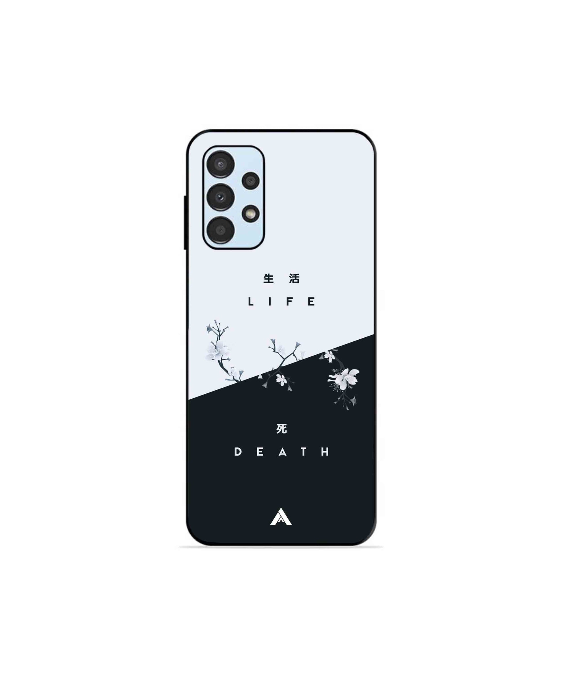 Life Death Metal Back Cover Phone Case for Samsung Galaxy A13 4G