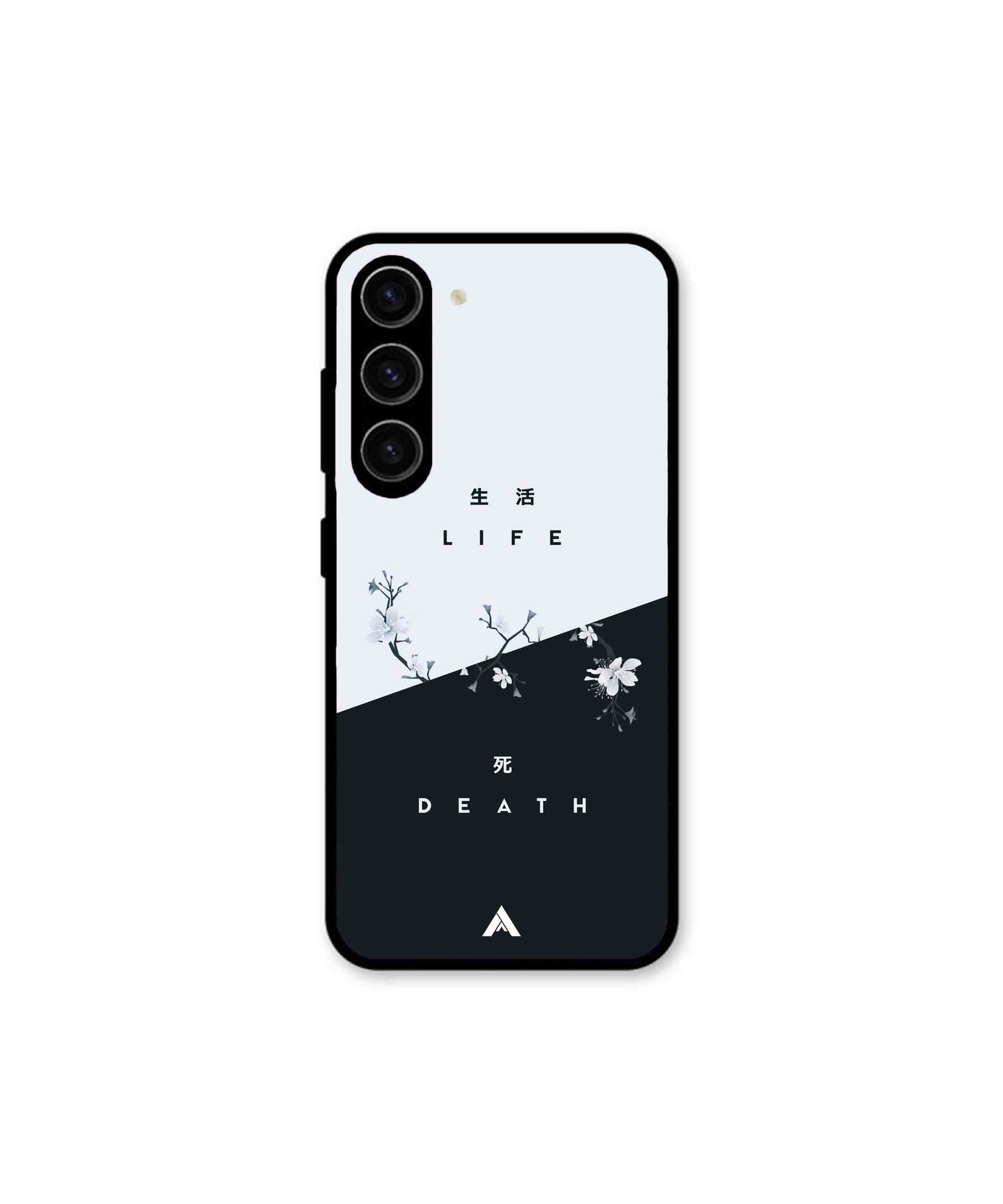 Life Death Metal Back Cover Phone Case for Samsung Galaxy A36