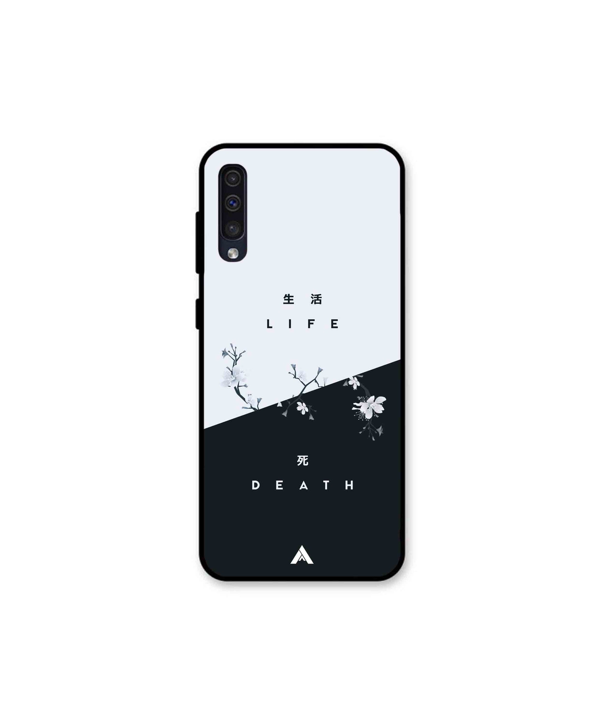 Life Death Metal Back Cover Phone Case for Samsung Galaxy A50