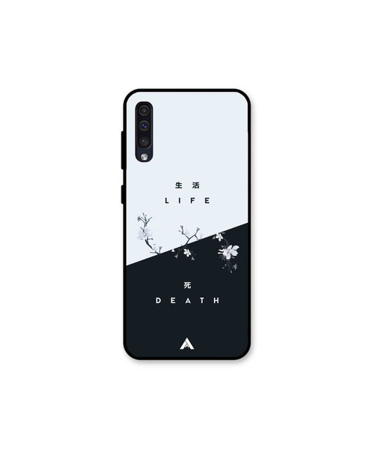 Life Death Metal Back Cover Phone Case for Samsung Galaxy A50